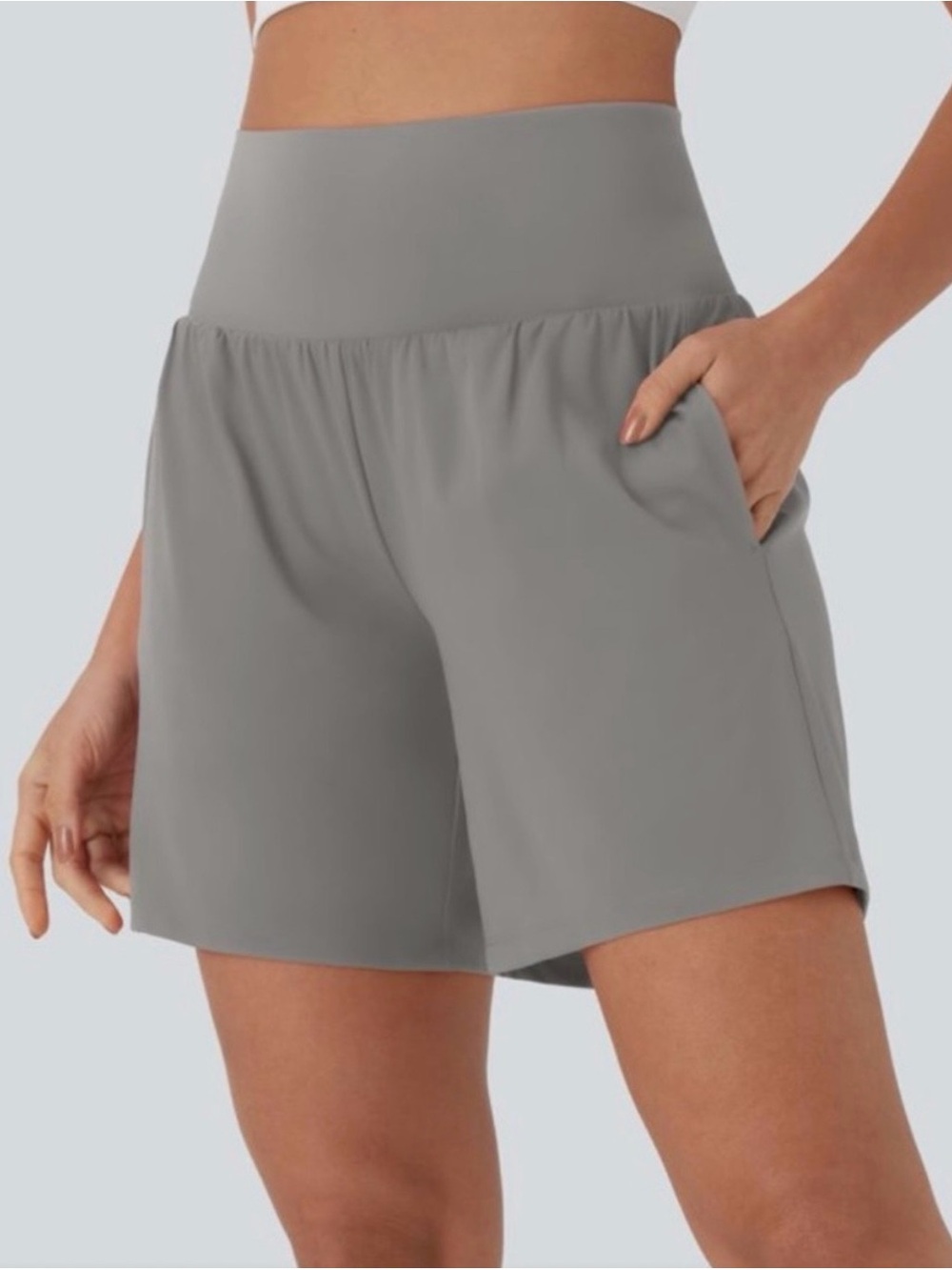 Halara Softlyzero High Waisted‎ Cool Touch Yoga Shorts NWT